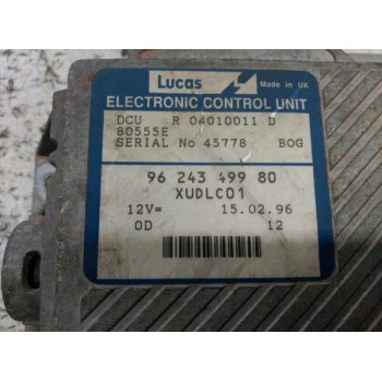 Recambio de centralita motor uce para peugeot 406 berlina (s1/s2) stdt referencia OEM IAM 9624349980 LUCAS 