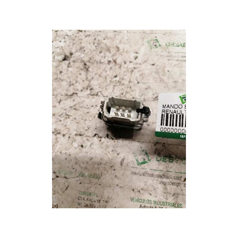 Recambio de mando elevalunas trasero derecho para renault megane ii berlina 5p referencia OEM IAM   6 PINS - Azul 2