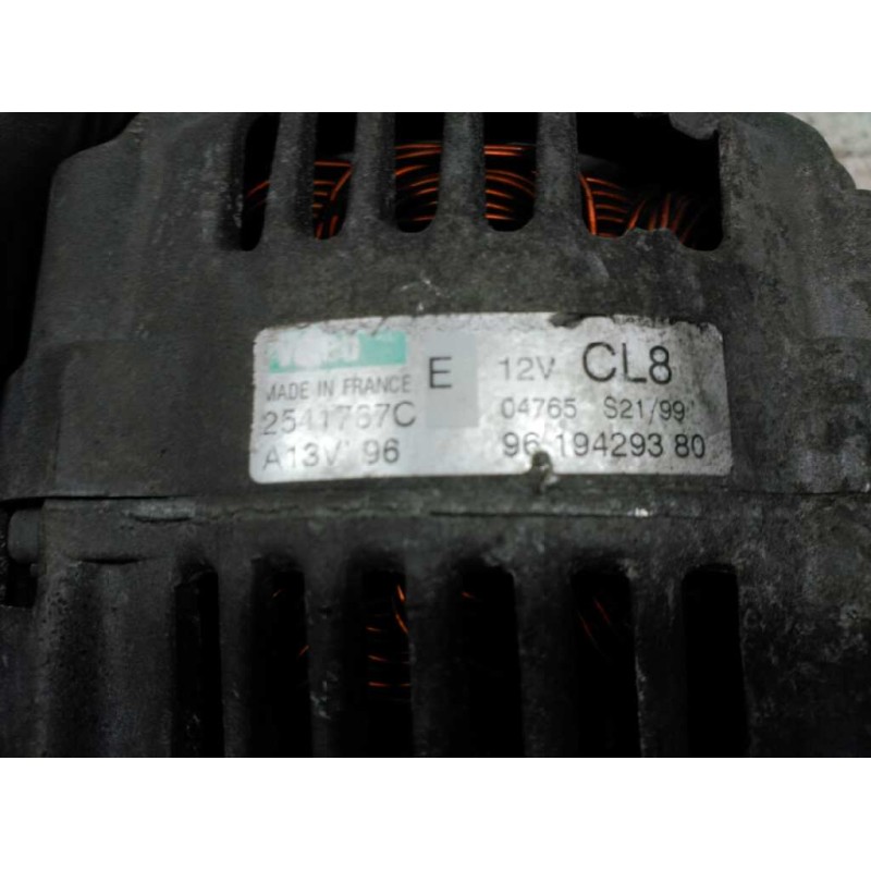 Recambio de alternador para citroën xsara coupe 1.4 referencia OEM IAM 9619429380 4