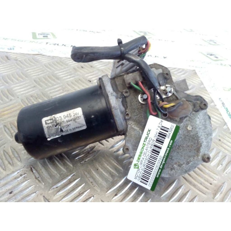 Recambio de motor limpia delantero para iveco eurotech cursor (mh) 7.8 diesel referencia OEM IAM 99439637 403945 VALEO - Blanco