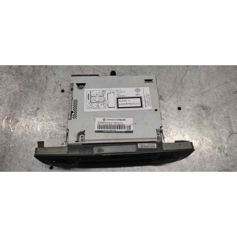 Recambio de sistema audio / radio cd para fiat nuova 500 (150) blackjack referencia OEM IAM 7354524860 7647389316 - Rojo 2