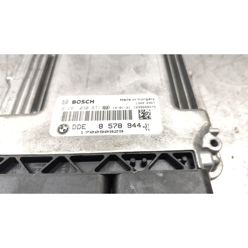 Recambio de centralita motor uce para bmw 3 (f30, f80) 320 d referencia OEM IAM 0281030871 - Negro 4