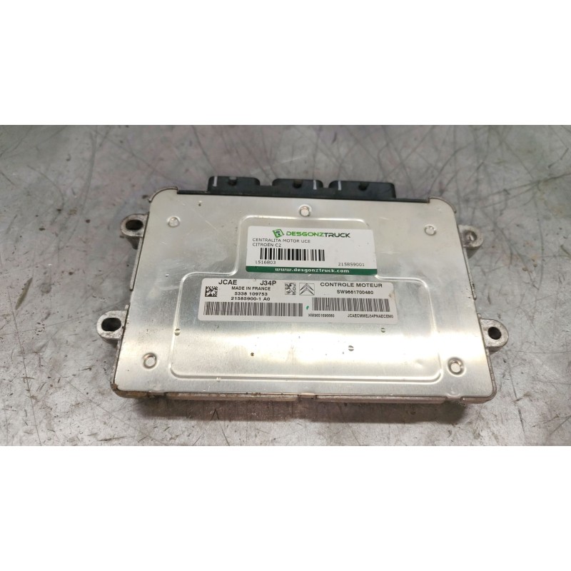 Recambio de centralita motor uce para citroën c2 furio referencia OEM IAM 215859001 3
