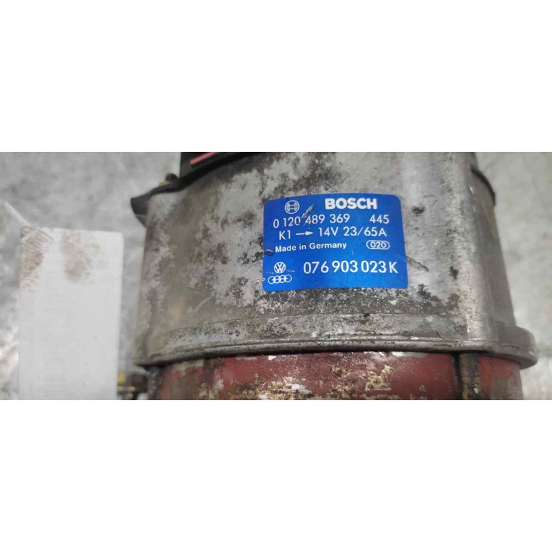 Recambio de alternador para volkswagen golf ii (191/193) edition one referencia OEM IAM 0120489369 BOSCH14V 23-65A 2