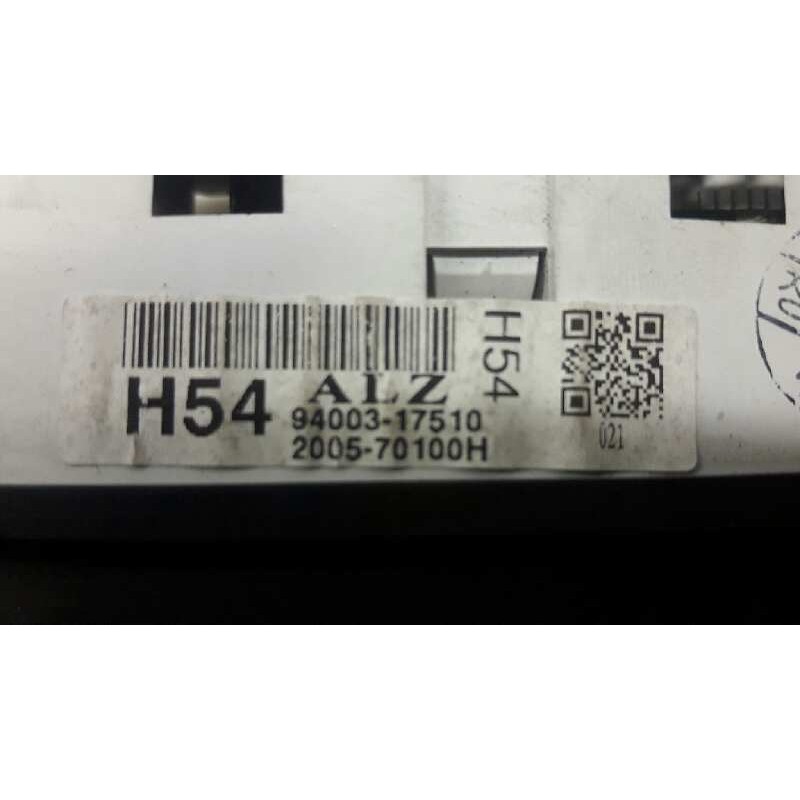 Recambio de cuadro instrumentos para hyundai matrix (fc) 1.6 gls edition-plus referencia OEM IAM 9400317510 5