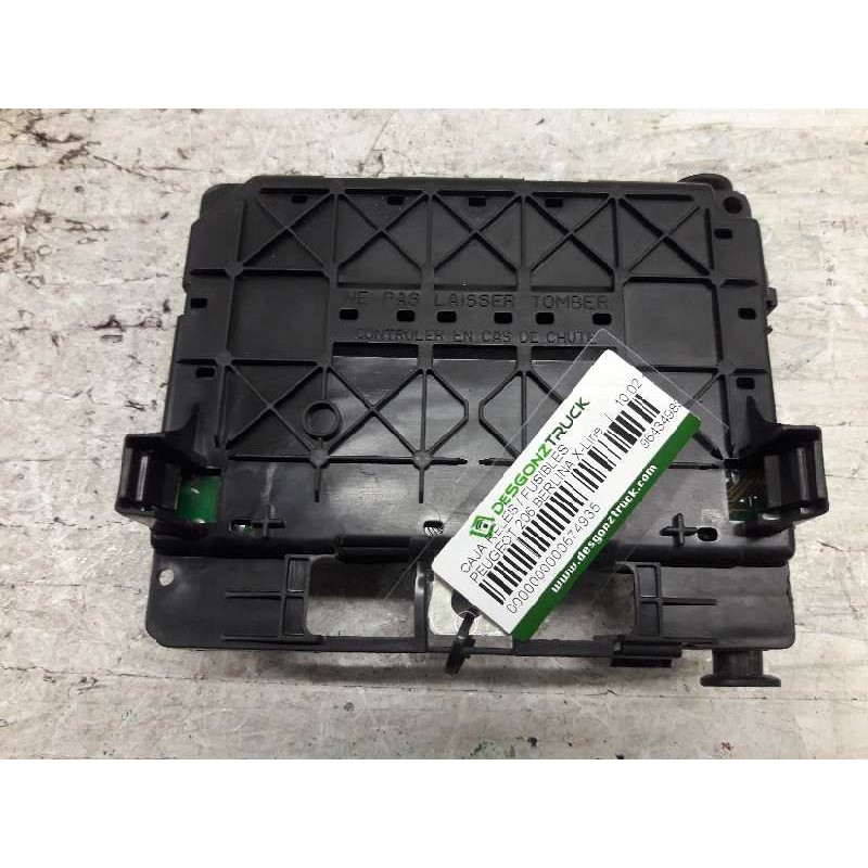 Recambio de caja reles / fusibles para peugeot 206 berlina x-line referencia OEM IAM 9643498980 BSM 2