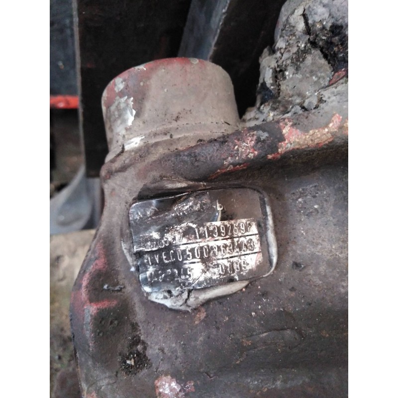 Recambio de pinza freno delantera izquierda para iveco eurocargo tector chasis  (typ 130 e 24) tráfico urbano referencia OEM IAM - Amarillo 2
