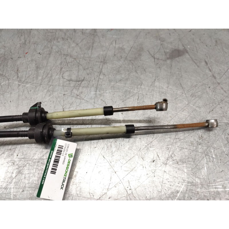 Recambio de cables de cambio para citroën c3 lx referencia OEM IAM - Blanco 3