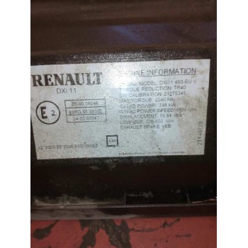 Recambio de despiece motor para renault trucks premium 2 distribution 460.19 (460cv) referencia OEM IAM DXI11460EUV  