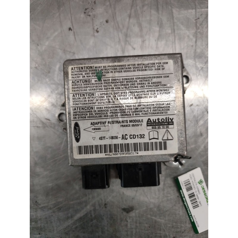 Recambio de centralita airbag para ford mondeo iii sedán (b4y) 2.0 16v referencia OEM IAM 4s7t14b056  