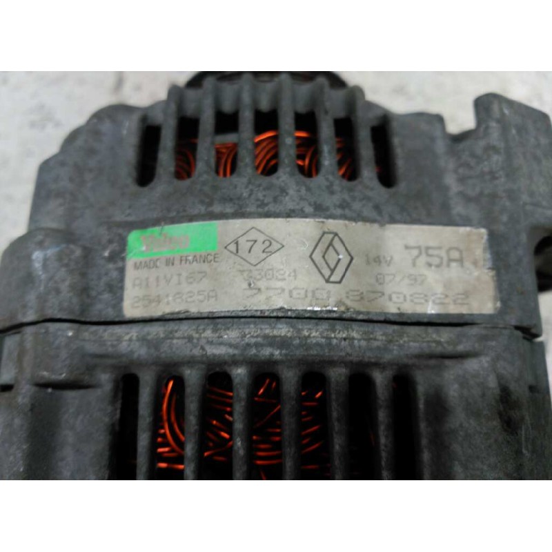 Recambio de alternador para renault clio iii exception referencia OEM IAM 7700870822 3