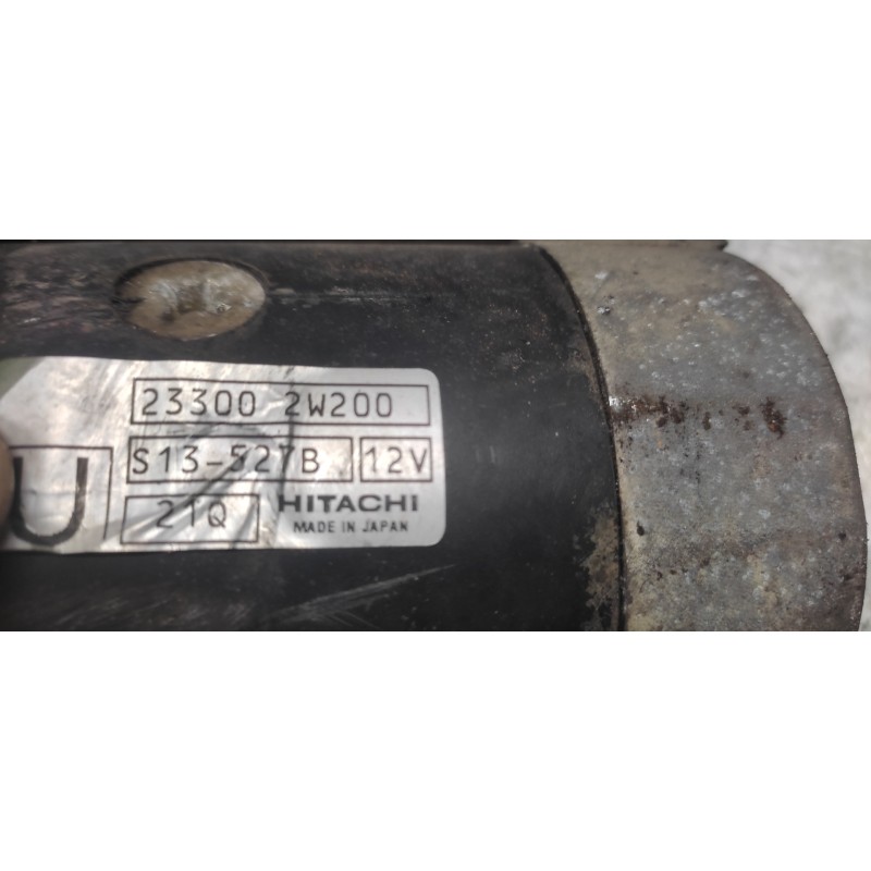 Recambio de motor arranque para nissan terrano/terrano.ii (r20) elegance referencia OEM IAM 233002W200 9 DIENTES - Negro 3