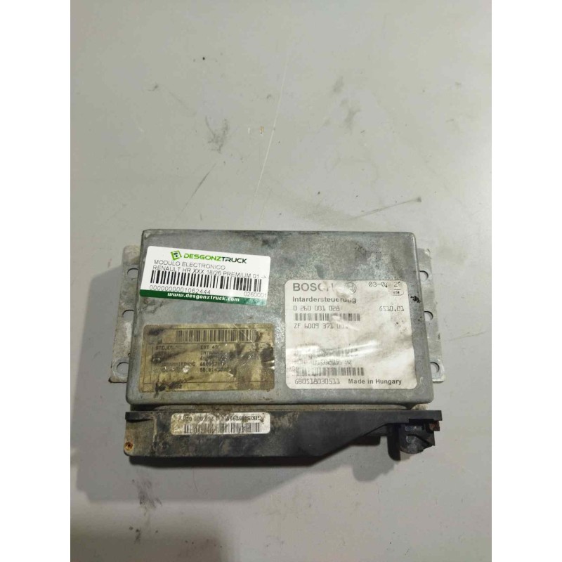Recambio de modulo electronico para renault hr 420.18/26 premium 01  fsa 4x2 420.18 larga distancia referencia OEM IAM 026000102 - Blanco