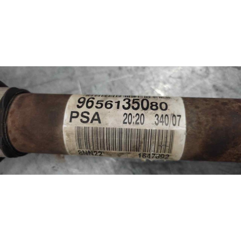 Recambio de transmision delantera derecha para peugeot 207 1.6 16v hdi fap referencia OEM IAM 9656135080 2