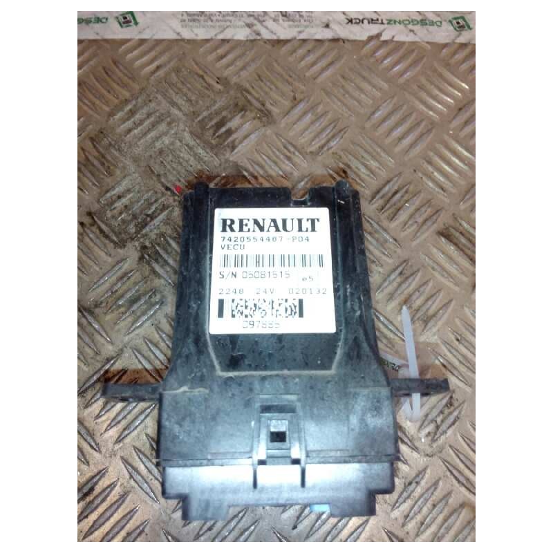 Recambio de modulo electronico para renault magnum ab 2005 cabina adel.tractor semirr. gv  4x2 4xx.18 gran espacio referencia OE - Blanco