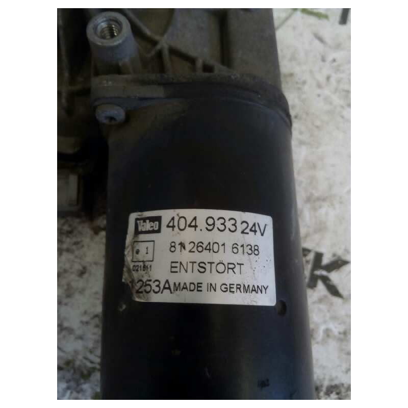 Recambio de motor limpia delantero para man tg - a 18.410 12.0 diesel referencia OEM IAM 81264016138 404933 VALEO - Azul 2