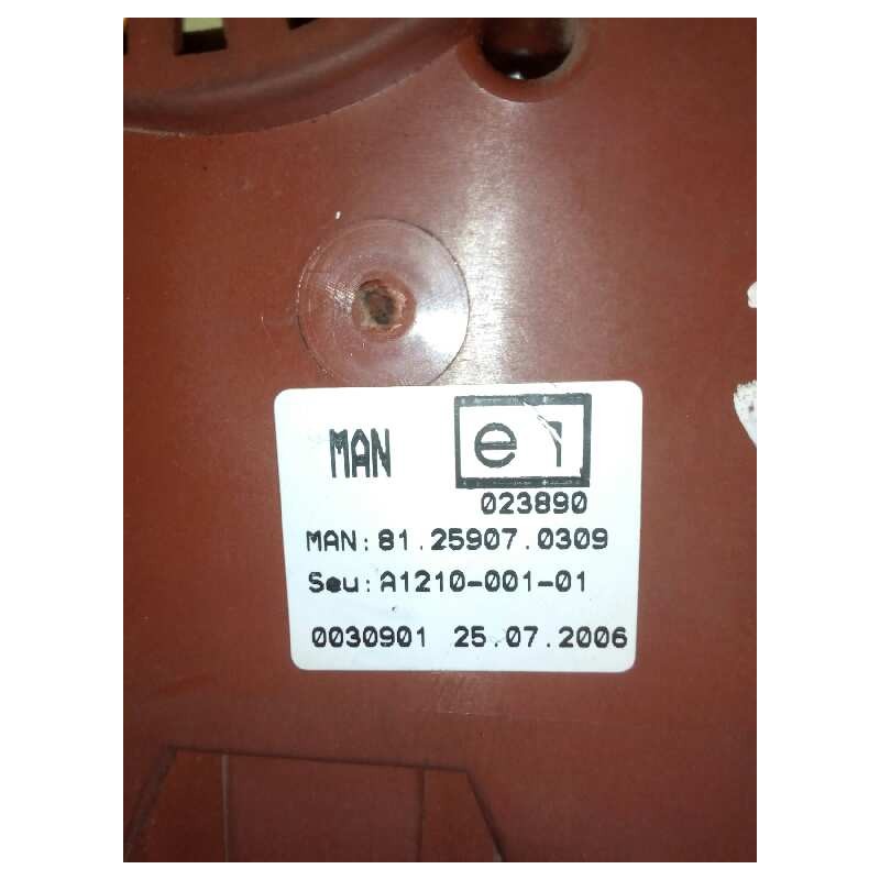 Recambio de modulo electronico para man tg - a 18.480 fg / bb (e3/e4) l referencia OEM IAM 81259070309 - Blanco 2