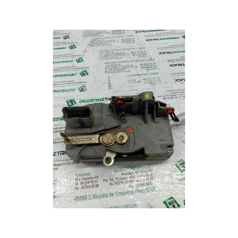 Recambio de cerradura puerta delantera derecha para fiat scudo (222) 2.0 jtd familiar (5 asientos) referencia OEM IAM - Blanco 2