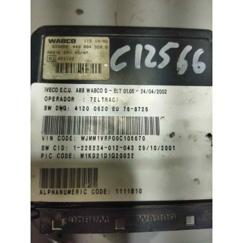 Recambio de modulo electronico para iveco eurotech (mp) 10.3 diesel referencia OEM IAM 4460043200  CENTRALITA ABS