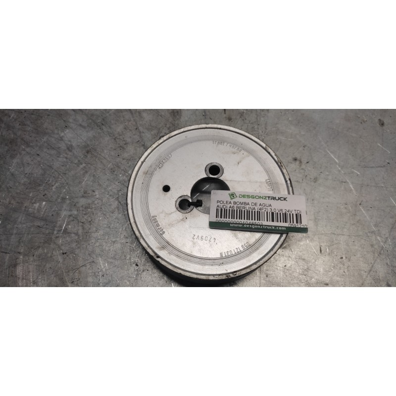 Recambio de polea bomba de agua para audi a6 berlina (4f2) 3.0 v6 24v tdi referencia OEM IAM 059121031H  