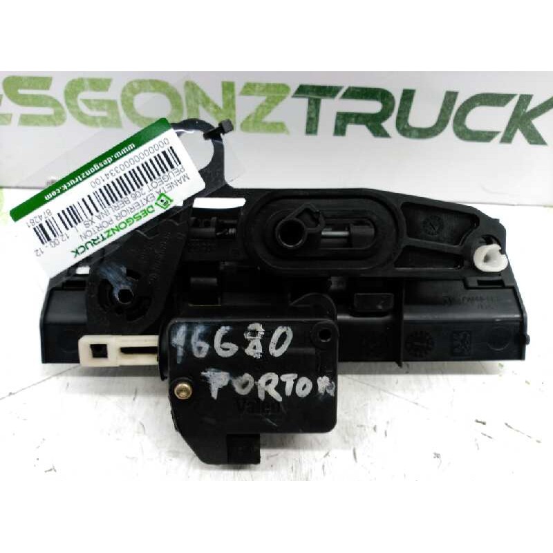 Recambio de maneta exterior porton para peugeot 206 berlina xs referencia OEM IAM 874281 - Gris 3