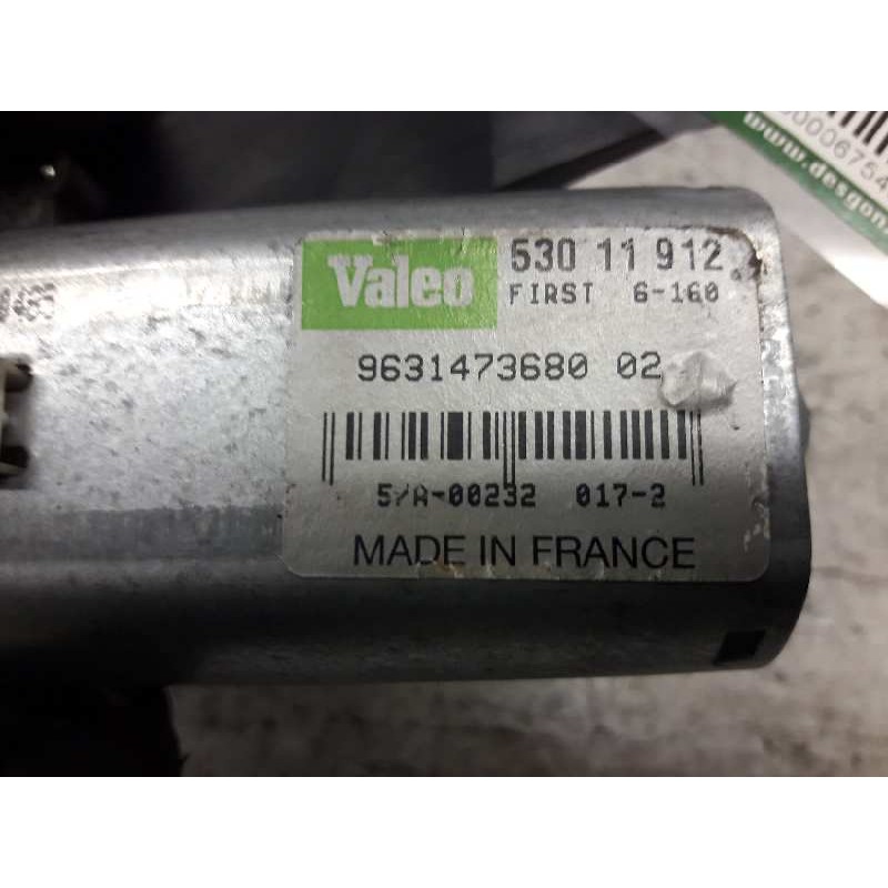 Recambio de motor limpia trasero para citroën xsara picasso 2.0 hdi referencia OEM IAM 96314473680 - Gris 2