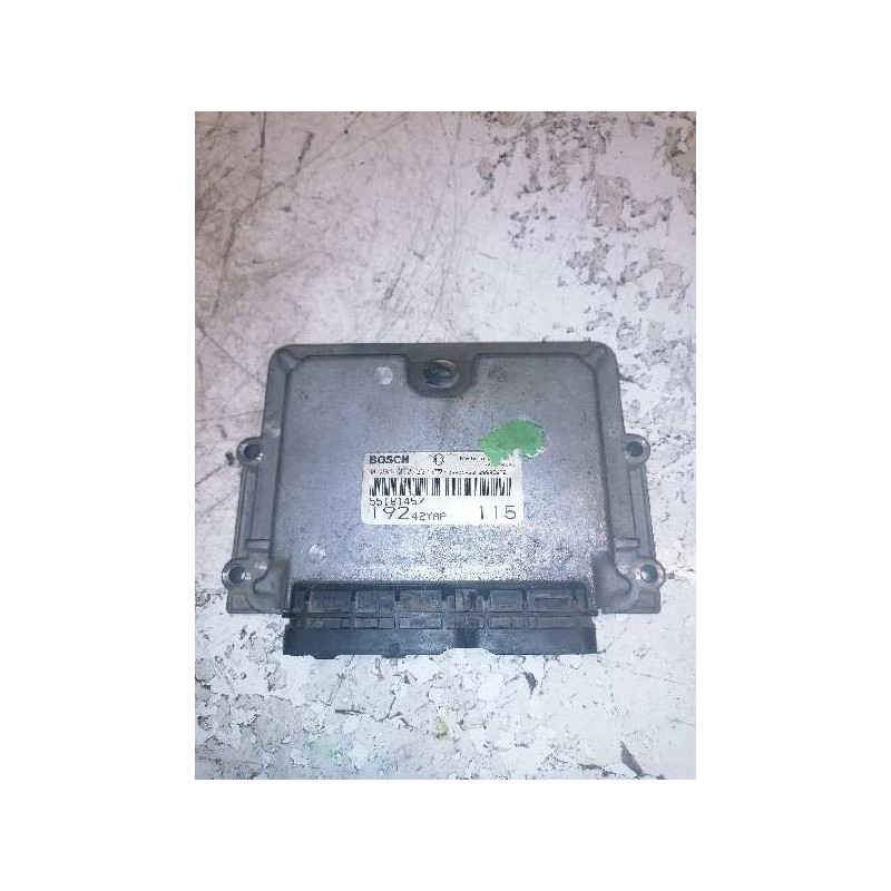 Recambio de centralita motor uce para fiat stilo (192) 1.9 jtd / 1.9 jtd 115 active referencia OEM IAM 0281010337 55181457 - Rojo