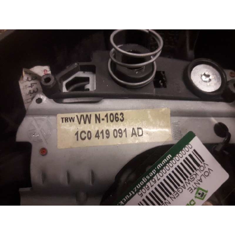 Recambio de volante para volkswagen new beetle (9c1/1c1) referencia OEM IAM 1C0419091AD - Gris 2