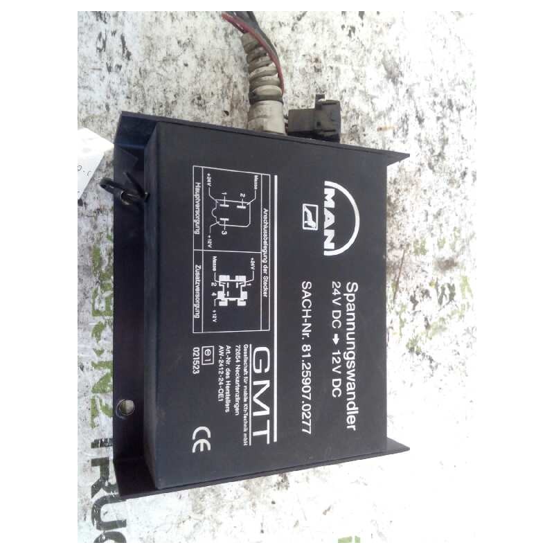 Recambio de modulo electronico para man tg - a 18.410 12.0 diesel referencia OEM IAM 81259070277 CONVERTIDOR 24/12 - Azul