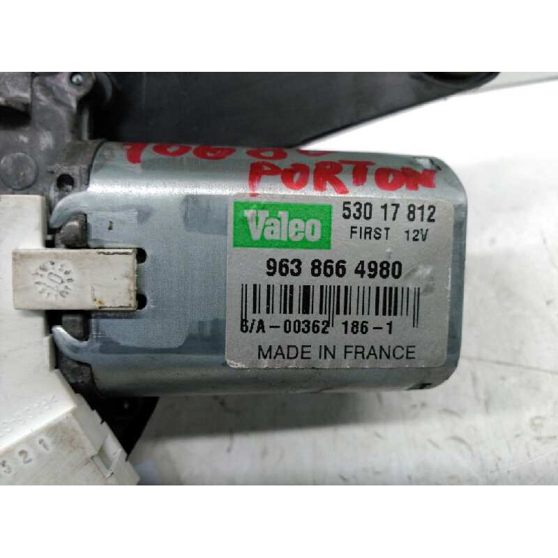 Recambio de motor limpia trasero para peugeot 206 berlina xs referencia OEM IAM 6405H8 9638664980 - Gris 2