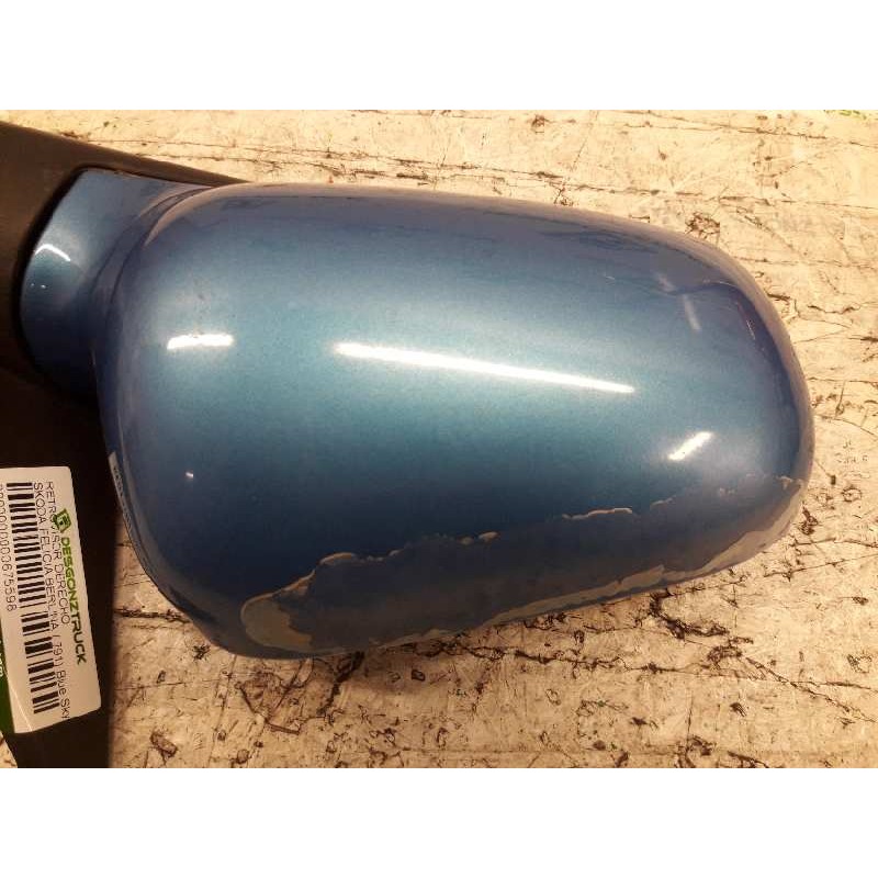 Recambio de retrovisor derecho para skoda felicia berlina ( 791) blue sky referencia OEM IAM - Azul 3