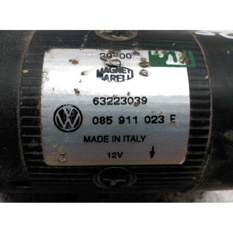 Recambio de motor arranque para seat arosa (6h1) select referencia OEM IAM 63223039 9 DIENTES MAGNETI MARELLI 2