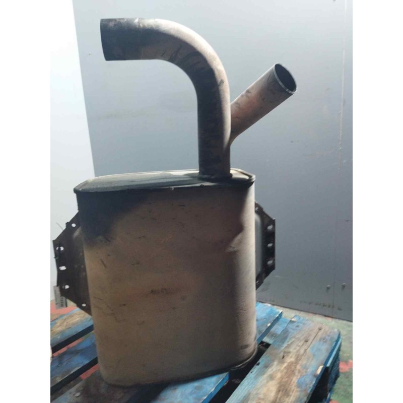 Recambio de silenciador trasero para mercedes-benz atego 4 cyl. 4x2 2005  4.3 diesel (om 904 la) referencia OEM IAM 9704900001 - Blanco