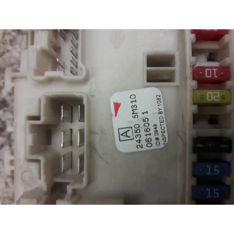 Recambio de caja reles / fusibles para nissan almera (n16/e) acenta referencia OEM IAM 243505M310 0616051 - Gris 2