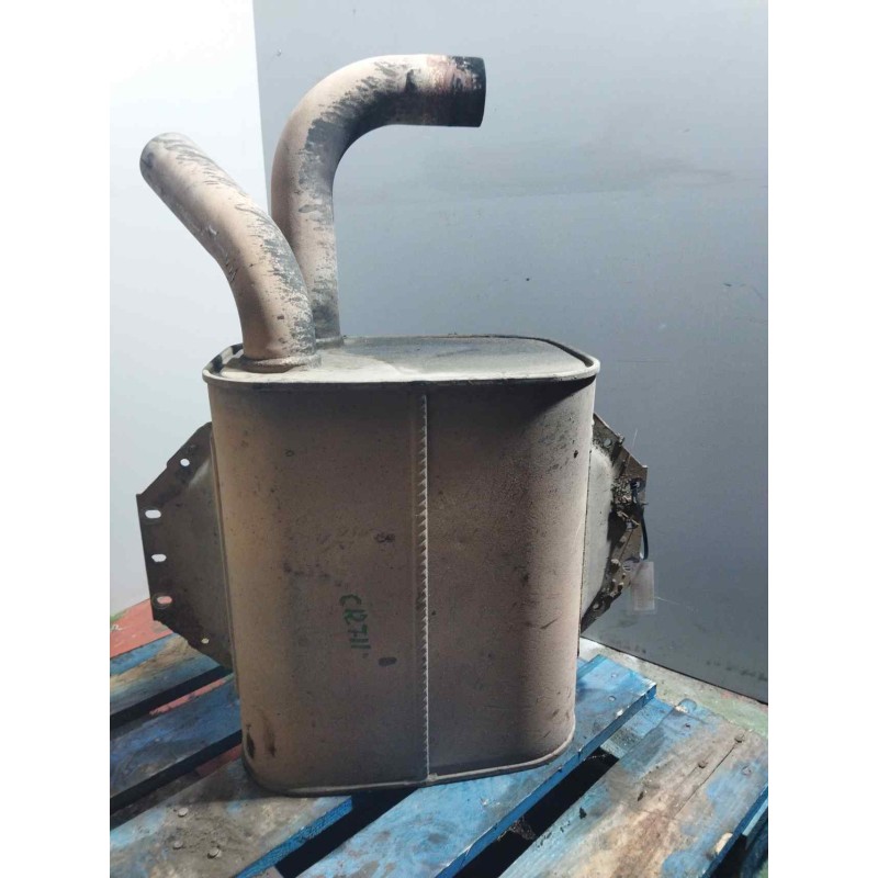 Recambio de silenciador trasero para mercedes-benz atego 4 cyl. 4x2 2005  4.3 diesel (om 904 la) referencia OEM IAM 9704900001 - Blanco 3