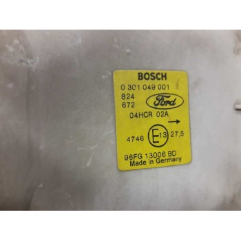 Recambio de faro izquierdo para ford fiesta berlina básico referencia OEM IAM 96FG13006BD  