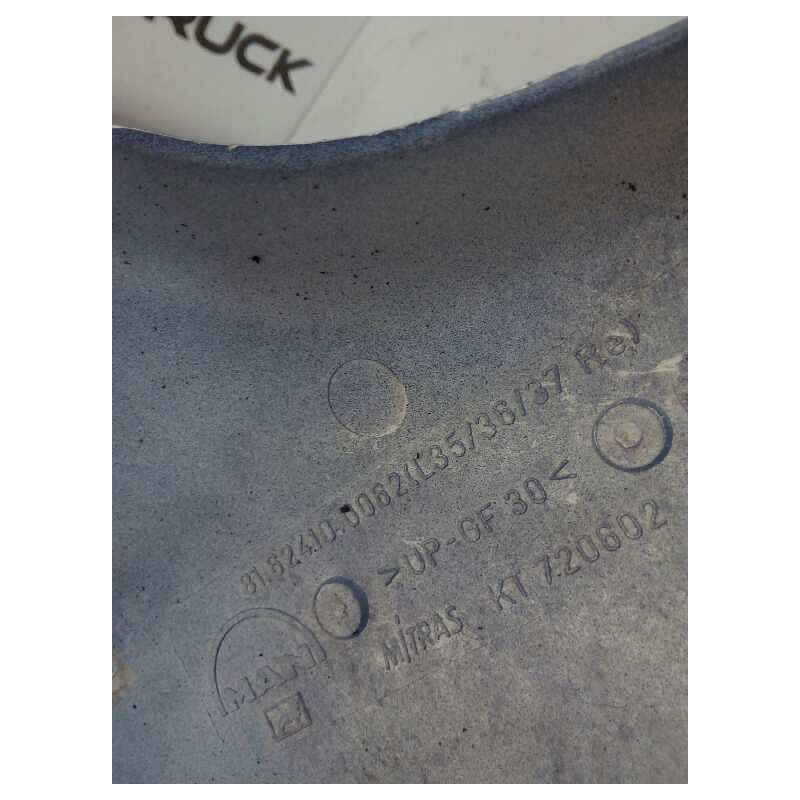 Recambio de moldura luna delantera para man tg - a 18.410 12.0 diesel referencia OEM IAM 81624100062 PARTE DERECHA - Azul 3