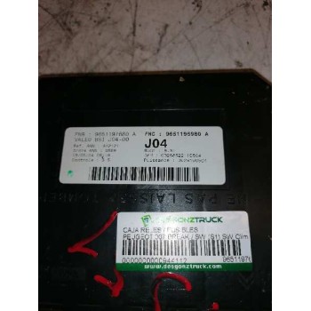Recambio de caja reles / fusibles para peugeot 307 break / sw (s1) sw clim referencia OEM IAM 9651197680A 9651196980A 