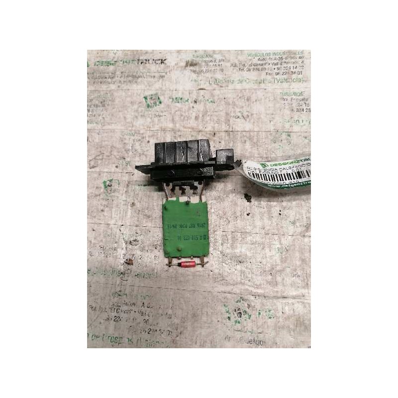 Recambio de resistencia calefaccion para fiat fiorino referencia OEM IAM  5 PINS - Blanco 3
