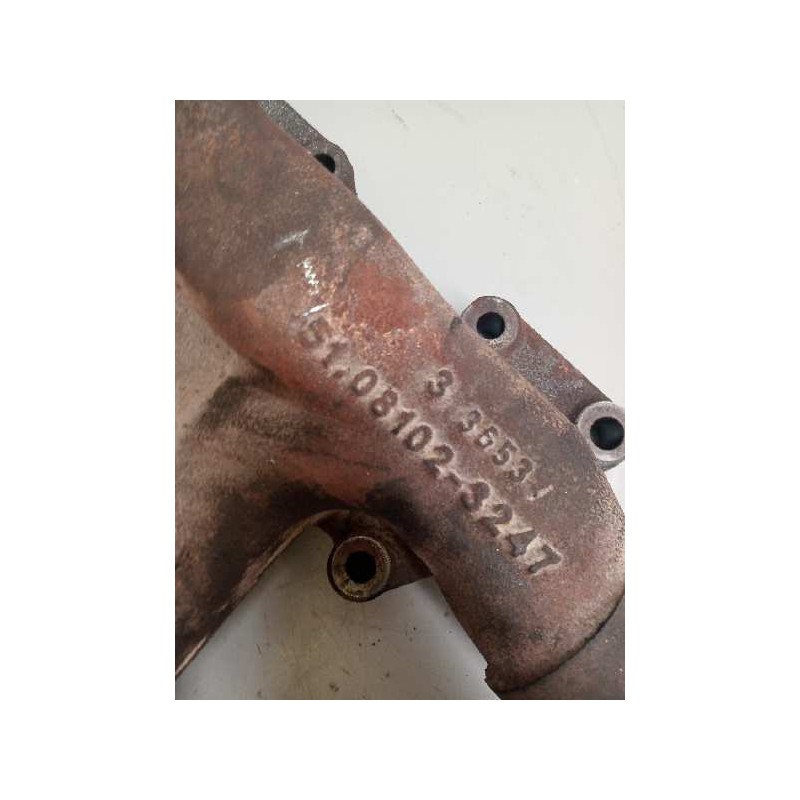 Recambio de colector escape para man tgx 18.440 12.4 diesel referencia OEM IAM 51081023247 51081020645 COLECTOR CENTRAL - Amarillo 6