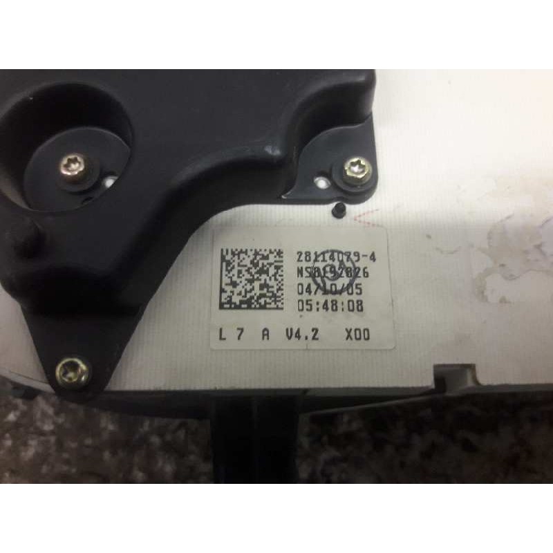Recambio de cuadro instrumentos para renault kangoo (f/kc0) authentique 4x4 referencia OEM IAM 281140794 NS8192826 216586110 - Gris 3