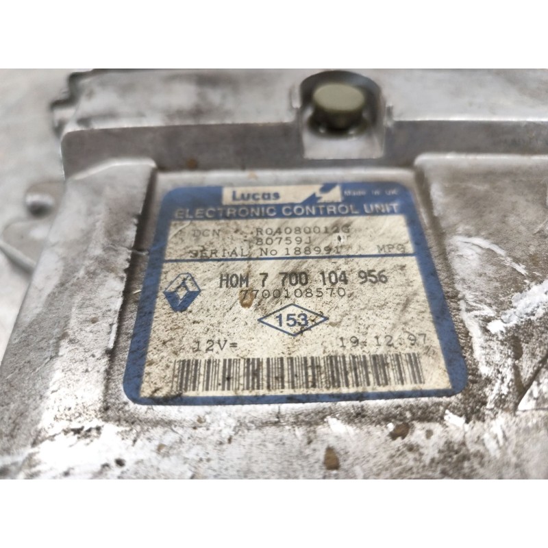 Recambio de centralita motor uce para renault kangoo (kc0/1_) d 65 1.9 (kc0e, kc02, kc0j, kc0n) referencia OEM IAM 7700104956 - Verde 3