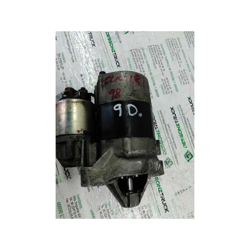 Recambio de motor arranque para renault clio ii fase ii (b/cb0) authentique referencia OEM IAM 867838 864508G 9 DIENTES 2
