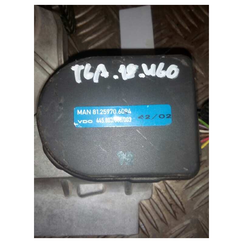 Recambio de pedal acelerador para man tg - a 18.410 fg / bb (e3/e4) xxl - 5-star referencia OEM IAM 81259706094 445803006003 2