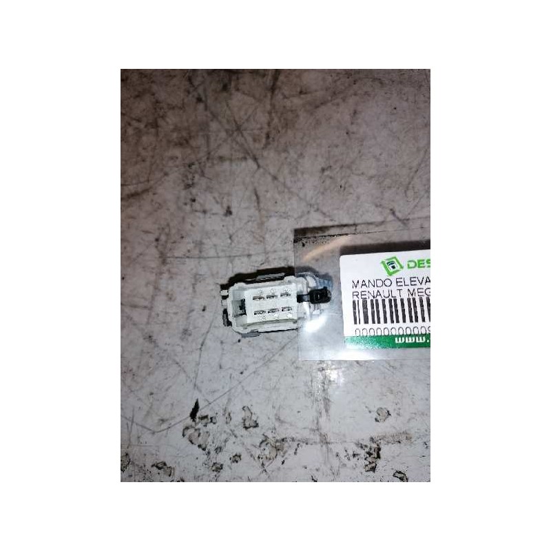 Recambio de mando elevalunas trasero izquierdo para renault megane ii berlina 5p business referencia OEM IAM   6 PINS - Azul 2