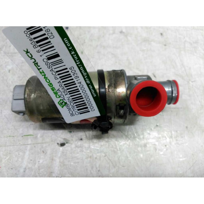 Recambio de bomba agua para citroën xsara picasso 1.6 básico referencia OEM IAM 028140537 BOMBA ADICIONAL ELECTRICA 3