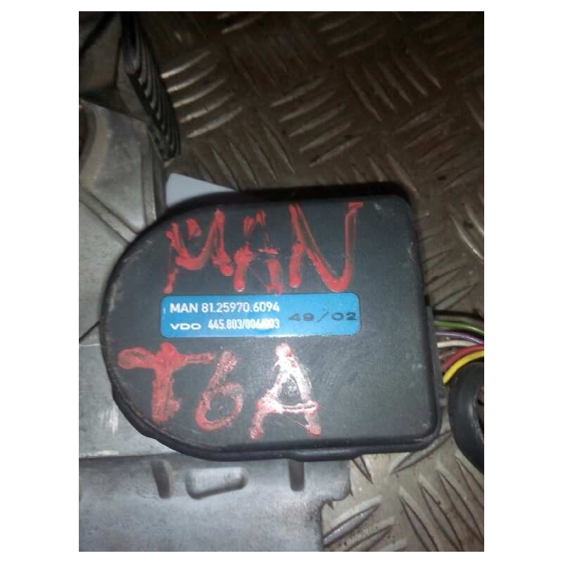Recambio de pedal acelerador para man tg - a 18.410 fg / bb (e3/e4) xxl - 5-star referencia OEM IAM 81259706094 445803006003 2