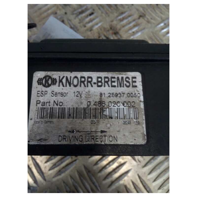Recambio de modulo electronico para man tgx 18.440 fg / 4x2 bl xl referencia OEM IAM 81259370050 0486020002 SENSOR ESP - Azul 2