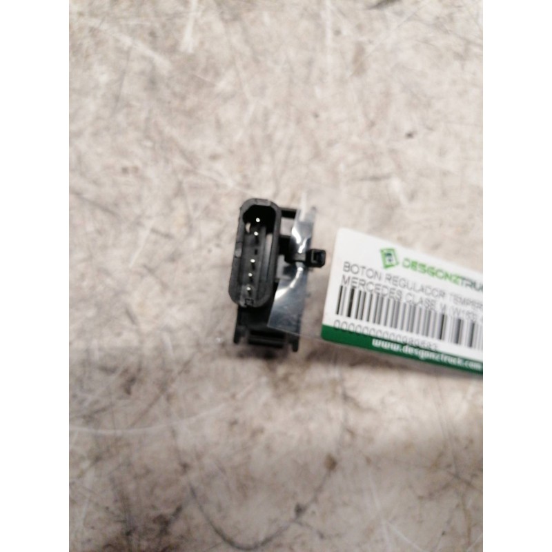 Recambio de boton regulador temperatura asientos para mercedes-benz clase m (w163) 400 cdi (163.128) referencia OEM IAM 16382002 - Negro 2