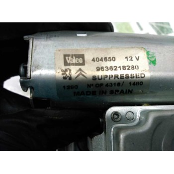 Recambio de motor limpia trasero para citroën xsara berlina 1.6 seduction referencia OEM IAM 9636218280  